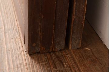 アンティーク建具　大正期　長い歳月を経た味わいが趣溢れる帯戸4枚セット　(R-048142)