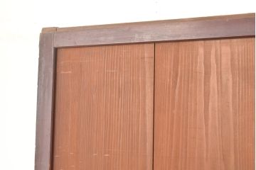 アンティーク建具　大正期　長い歳月を経た味わいが趣溢れる帯戸4枚セット　(R-048142)