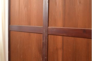 アンティーク建具　大正期　長い歳月を経た味わいが趣溢れる帯戸4枚セット　(R-048142)