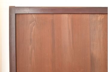 アンティーク建具　大正期　長い歳月を経た味わいが趣溢れる帯戸4枚セット(板戸、引き戸、建具)(R-048142)