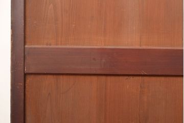 アンティーク建具　大正期　長い歳月を経た味わいが趣溢れる帯戸4枚セット(板戸、引き戸、建具)(R-048142)