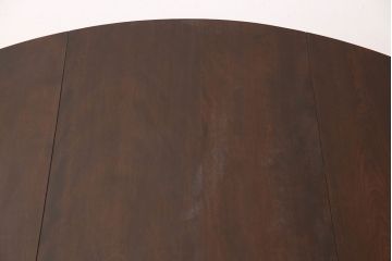 中古　松本民芸家具　クラシカルな脚が目を引く、B.R型ゲートレッグ卓I(定価約42万円)(ゲートレッグテーブル、バタフライテーブル、ダイニングテーブル)(R-048155)