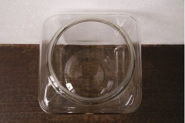 昭和レトロ　収納しながらお洒落にディスプレイ!懐かしさ漂うレトロなガラス瓶(ガラスビン、キャニスター)(R-048157)