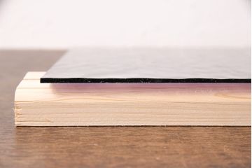 非売品　リメイク用ガラスパーツ　アクセントになるカラーガラス　バイオレットウォーター(新品ガラス、色ガラス)(R-048167)