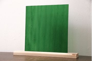 非売品　リメイク用ガラスパーツ　アクセントになるカラーガラス　ミディアムグリーンウォーター(新品ガラス、色ガラス)(R-048171)