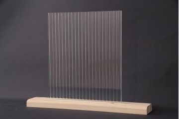 非売品　リメイク用ガラスパーツ　レトロな印象を与えるモールガラス(新品ガラス)(R-048178)