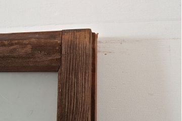 アンティーク建具　大正ロマンな雰囲気漂うガラス戸4枚セット(引き戸、玄関戸、建具)(R-048180)