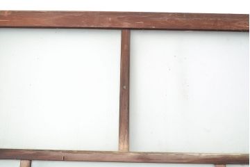 アンティーク建具　大正ロマンな雰囲気漂うガラス戸4枚セット(引き戸、玄関戸、建具)(R-048180)