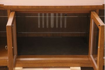 中古　DREXEL HERITAGE(ドレクセルヘリテイジ)　FRANCESCA(フランチェスカ)シリーズ　上品な佇まいのテレビボード(テレビ台、ローボード)(定価約98万円)(R-048191)