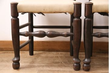 ビンテージ　松本民芸家具　NB型チェア2脚セット(ダイニングチェア、椅子、ヴィンテージ)(R-048197)
