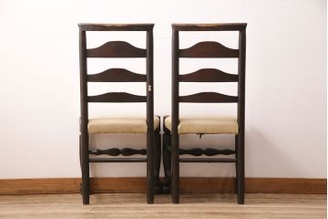 ビンテージ　松本民芸家具　NB型チェア2脚セット(ダイニングチェア、椅子、ヴィンテージ)(R-048197)