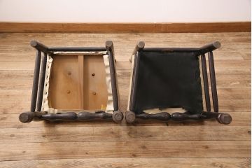 ビンテージ　松本民芸家具　NB型チェア2脚セット(ダイニングチェア、椅子、ヴィンテージ)(R-048197)
