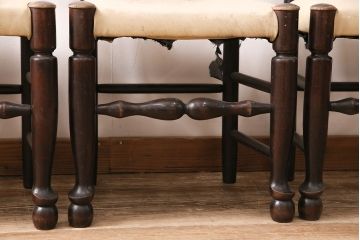 ビンテージ　松本民芸家具　NB型チェア4脚セット(ダイニングチェア、椅子、ヴィンテージ)(R-048201)