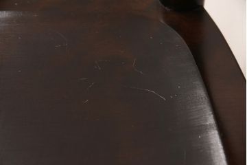 中古　松本民芸家具　シンプルでシックなダイニングチェア4脚セット(イス、椅子)(R-048203)
