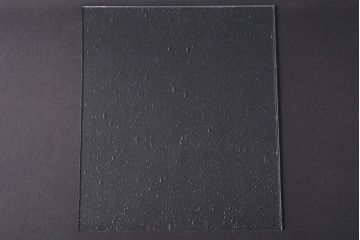 非売品　リメイク用ガラスパーツ　レトロな印象を与える気泡ガラス(ビンテージガラス)(R-048204)