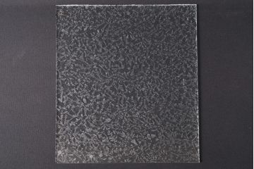 非売品　リメイク用ガラスパーツ　レトロな印象を与える結霜ガラス(新品ガラス)(R-048205)