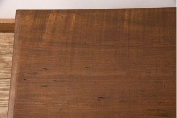 和製アンティーク　透かし彫りが可愛らしい文机(座卓、ローテーブル、センターテーブル)(R-048211)