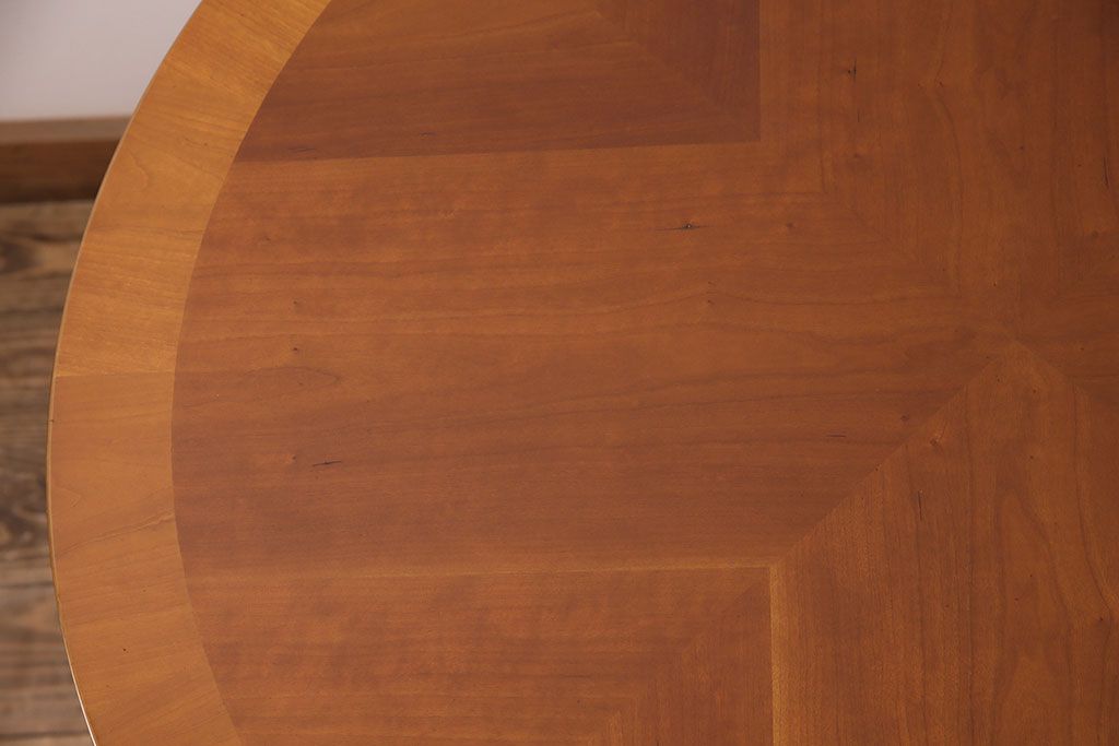 中古　DREXEL HERITAGE(ドレクセルヘリテイジ)　Et Cetera(エトセトラ) 小ぶりなサイズのラウンドテーブル(ダイニングテーブル)(R-048215)