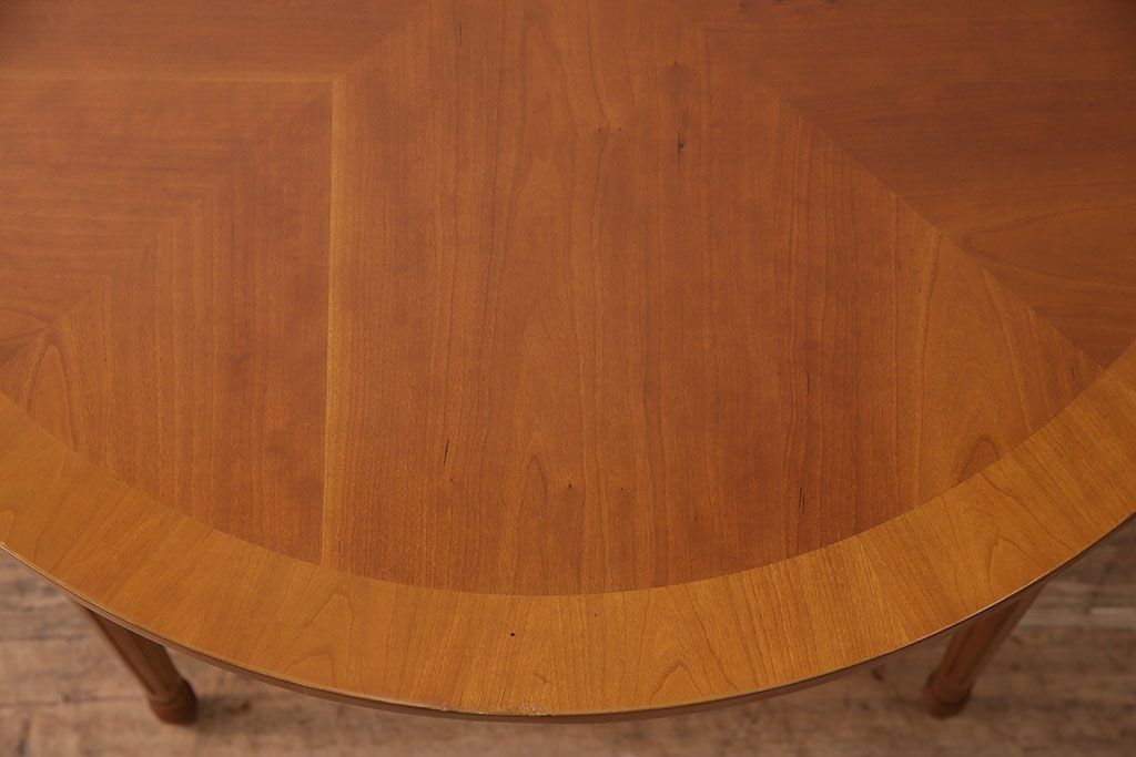 中古　DREXEL HERITAGE(ドレクセルヘリテイジ)　Et Cetera(エトセトラ) 小ぶりなサイズのラウンドテーブル(ダイニングテーブル)(R-048215)