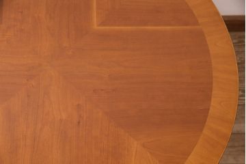 中古　DREXEL HERITAGE(ドレクセルヘリテイジ)　Et Cetera(エトセトラ) 小ぶりなサイズのラウンドテーブル(ダイニングテーブル)(R-048215)