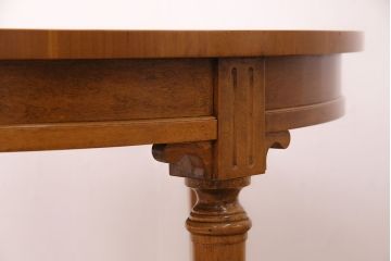 中古　DREXEL HERITAGE(ドレクセルヘリテイジ)　Et Cetera(エトセトラ) 小ぶりなサイズのラウンドテーブル(ダイニングテーブル)(R-048215)