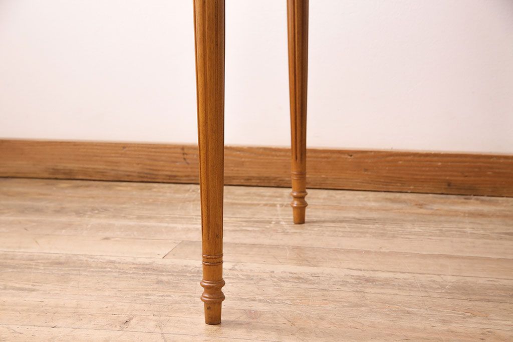 中古　DREXEL HERITAGE(ドレクセルヘリテイジ)　Et Cetera(エトセトラ) 小ぶりなサイズのラウンドテーブル(ダイニングテーブル)(R-048215)