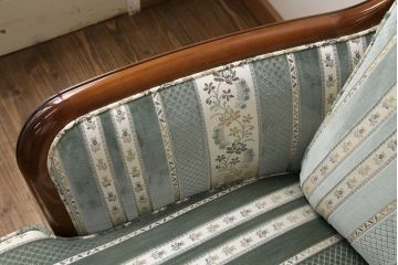 中古　美品　maruni(マルニ木工)　BRITANNIA British classic style　優雅な雰囲気を演出してくれるブリタニアシリーズのソファ(定価約86万円)(3人掛け)(R-048216)