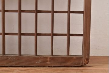 和製アンティーク　涼し気な空間作りにおすすめの御簾戸4枚セット(簾戸、簀戸、葭戸、夏障子、夏戸、葦戸)(R-048224)