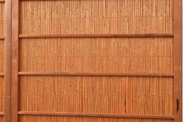 和製アンティーク　夏の暑さを快適にしてくれる、品のある佇まいの簀戸4枚セット(簾戸、簀戸、葭戸、夏障子、すど、葦戸)(R-048226)