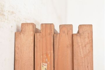 和製アンティーク　竹の節がアクセントになった風流な御簾戸4枚セット(簾戸、簀戸、葭戸、夏障子、すど、葦戸)(R-048231)