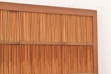 アンティーク建具　和の趣たっぷりの簀戸4枚セット(簾戸、葭戸、夏障子、すど、葦戸)(R-048235)