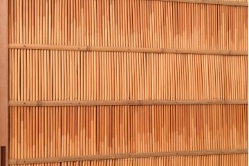 アンティーク建具　和の趣たっぷりの簀戸4枚セット(簾戸、葭戸、夏障子、すど、葦戸)(R-048235)