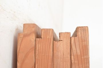 アンティーク建具　和の趣たっぷりの簀戸4枚セット(簾戸、葭戸、夏障子、すど、葦戸)(R-048235)