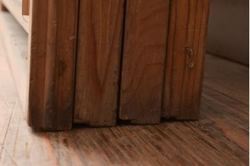 和製アンティーク　千鳥の透かし彫りがアクセントの御簾戸4枚セット(簾戸、簀戸、葭戸、夏障子、すど、葦戸)(R-048236)