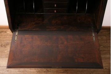 中古　松本民芸家具　コレクションにもおすすめのレアな一品!S.P型ライティングビューロー(定価約78万円)(簿記机、在宅ワーク、在宅用ワークデスク、SP型)(R-048252)