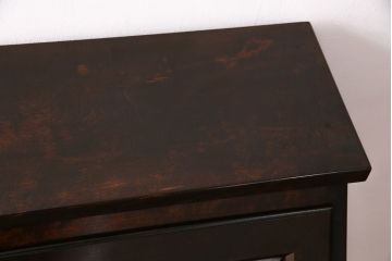 中古　松本民芸家具　コレクションにもおすすめのレアな一品!S.P型ライティングビューロー(定価約78万円)(簿記机、在宅ワーク、在宅用ワークデスク、SP型)(R-048252)