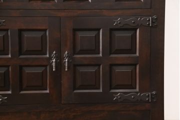 ビンテージ　松本民芸家具　希少!激レア!絶版モデル!コレクションにもおすすめなS.P型サイドボード(収納棚、SP型、ヴィンテージ)(R-048253)