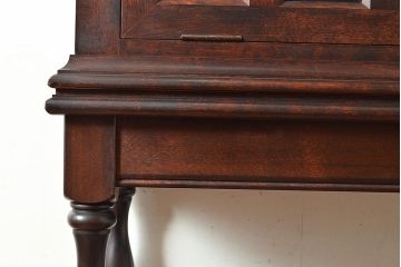 中古　松本民芸家具　コレクションにもおすすめ!クラシックな雰囲気が格好いいS.P型ワインボード(ワインラック、収納棚、戸棚、SP型、キャビネット)(定価約99万円)(R-048254)