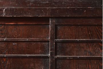 和製アンティーク　情緒溢れる和を演出してくれるヒノキ材製階段箪笥(和箪笥、時代箪笥、収納棚)(R-048264)