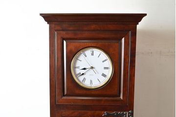 中古　松本民芸家具　上品かつクラシカルな印象を高めるA型時計台(定価約72万円)(ホールクロック、戸棚)(R-048265)