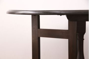 中古　松本民芸家具　深みのある色味がシックな#28型バタフライテーブル(バタフライ卓、ゲートレッグテーブル、ダイニングテーブル)(R-048266)