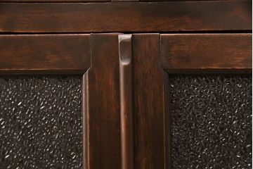 和製アンティーク　ノスタルジックな雰囲気が素敵な医療用キャビネット(ケビント、収納棚、サイドキャビネット)(R-048271)