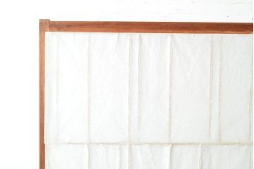アンティーク建具　経年により味わいを増した木の風合いが魅力的な障子戸4枚セット(引き戸、建具)(R-048272)
