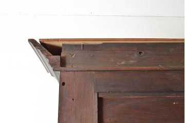 イギリスアンティーク　高級品!　マホガニー材製の大型ミラーバックサイドボード(キャビネット)(R-048278)