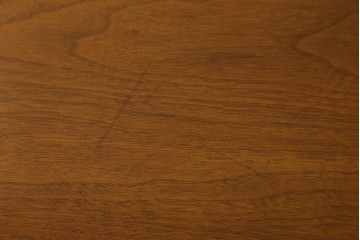 アメリカヴィンテージ　1960年から1970年頃　チーク材　棚付きのおしゃれなコーヒーテーブル　(R-048279)