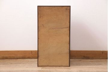 和製アンティーク　ツートーンの色合いがお洒落なレトロな小引き出し(引き出し、チェスト)(R-048282)