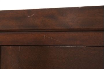 中古　松本民芸家具　落ちついた色合いとシックな雰囲気が上品なD-24型洋服タンス(定価約50万円)(ワードローブ、チェスト)(R-048284)