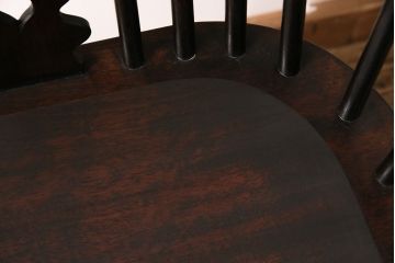 中古　松本民芸家具　#44A型　座り心地の良さと優美なデザインが魅力的なウィンザーチェア(アームチェア、椅子、ウインザーチェア)(定価約18万円)(R-048286)