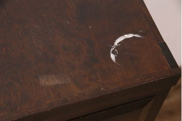 中古　松本民芸家具　D型整理タンスI　和洋どちらにも馴染む上品な佇まいのチェスト(洋服タンス、和たんす、収納箪笥、引き出し)(定価約39万円)(R-048291)