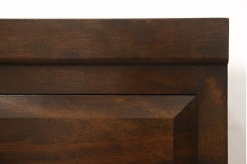 中古　松本民芸家具　D型整理タンスI　和洋どちらにも馴染む上品な佇まいのチェスト(洋服タンス、引き出し)(定価約38万円)(R-048292)